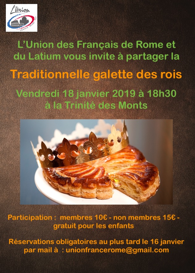 L Union Des Francais De Rome Et Du Latium Fete Les Rois La